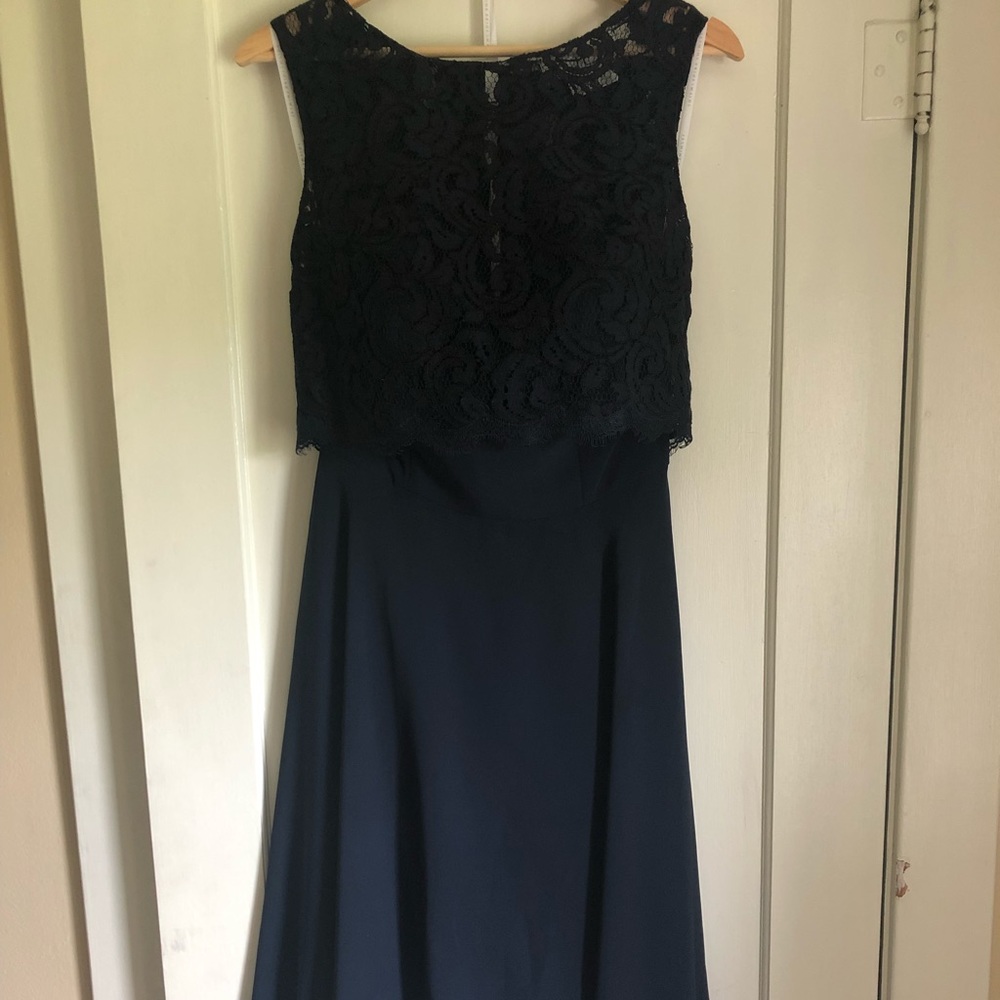 Navy Bridesmaid Dress